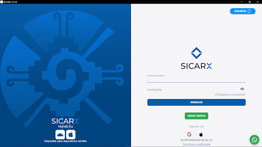 aplicación de SICAR