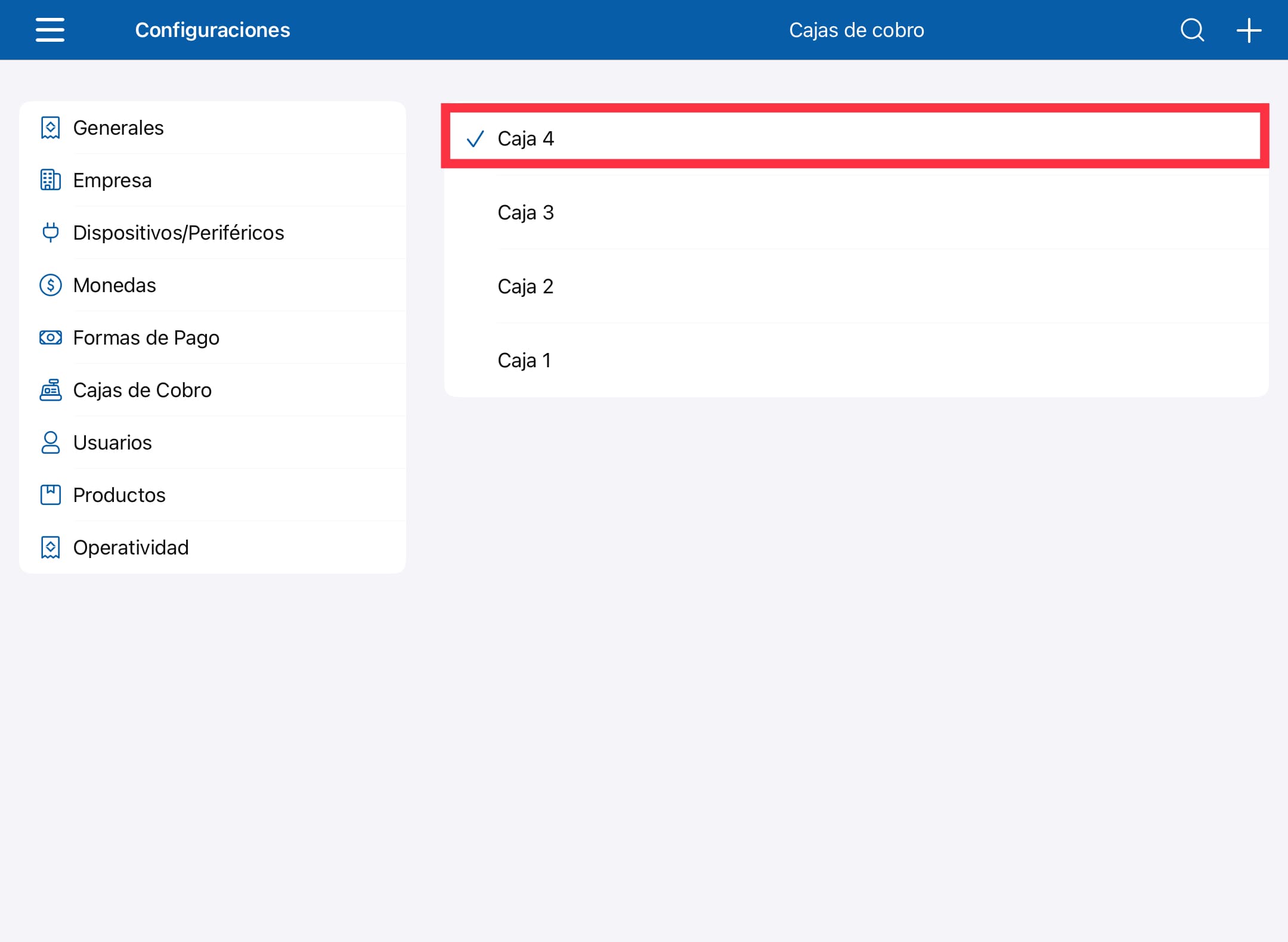 Configuraciones