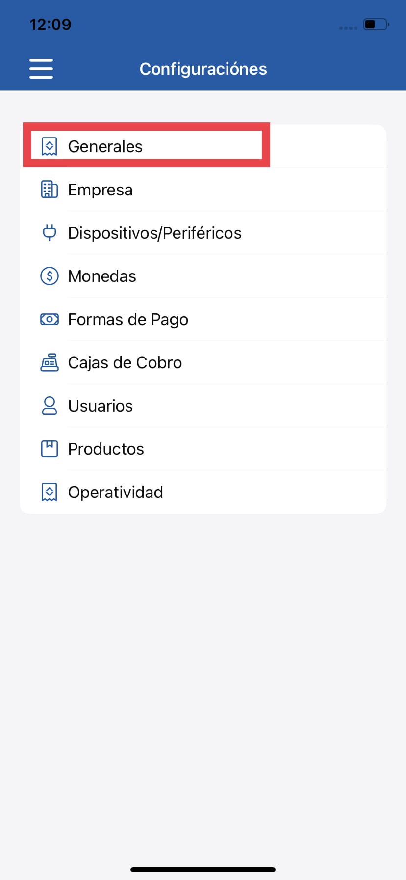 Configuraciones