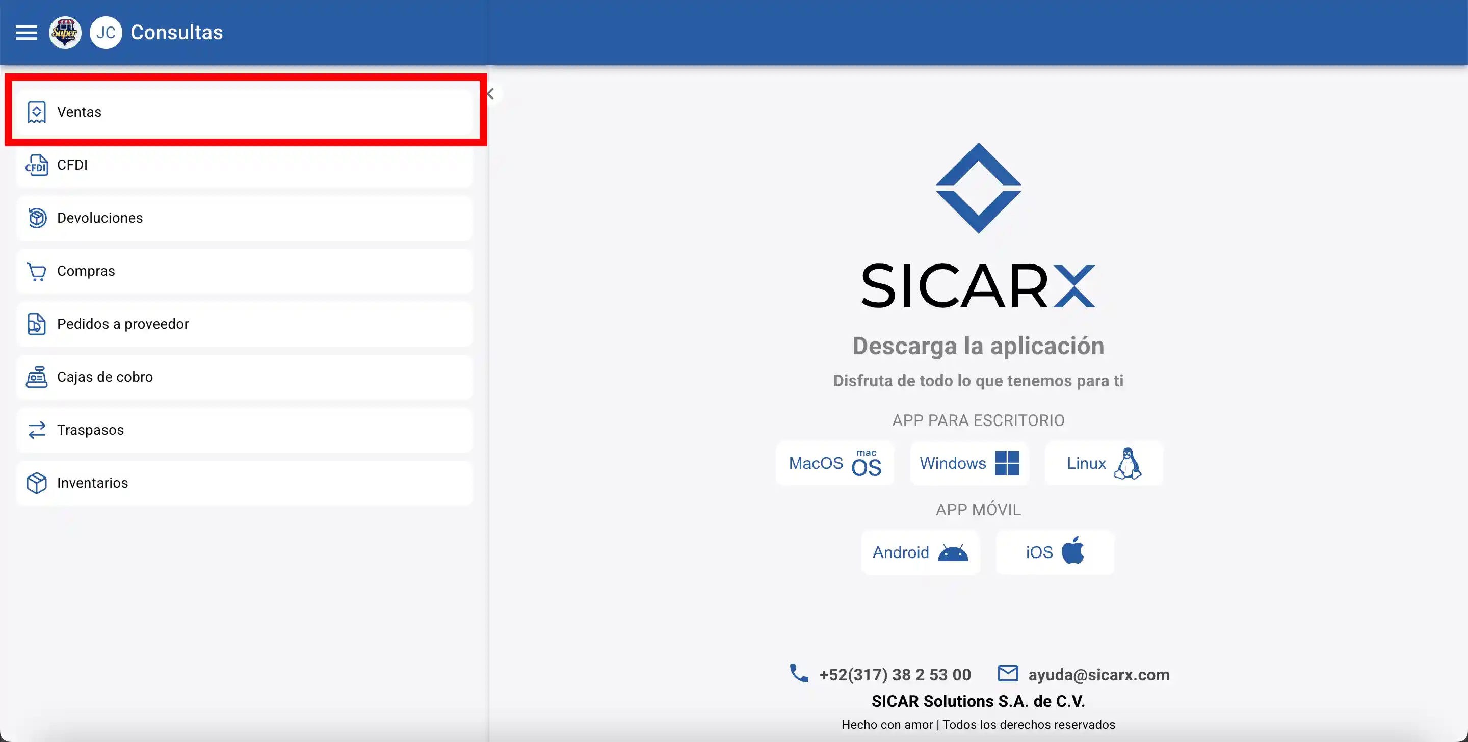 Venta finalizada